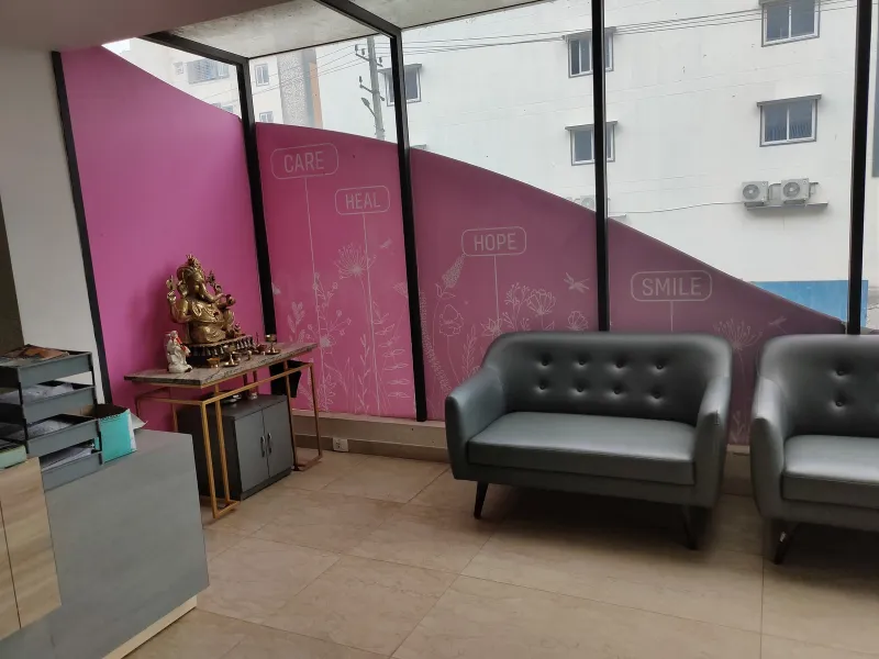 Lobby seating at Magnet Hospital Electronic City Phase 1