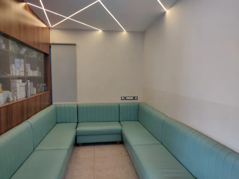 Waiting lounge at Magnet Hospital Jigani